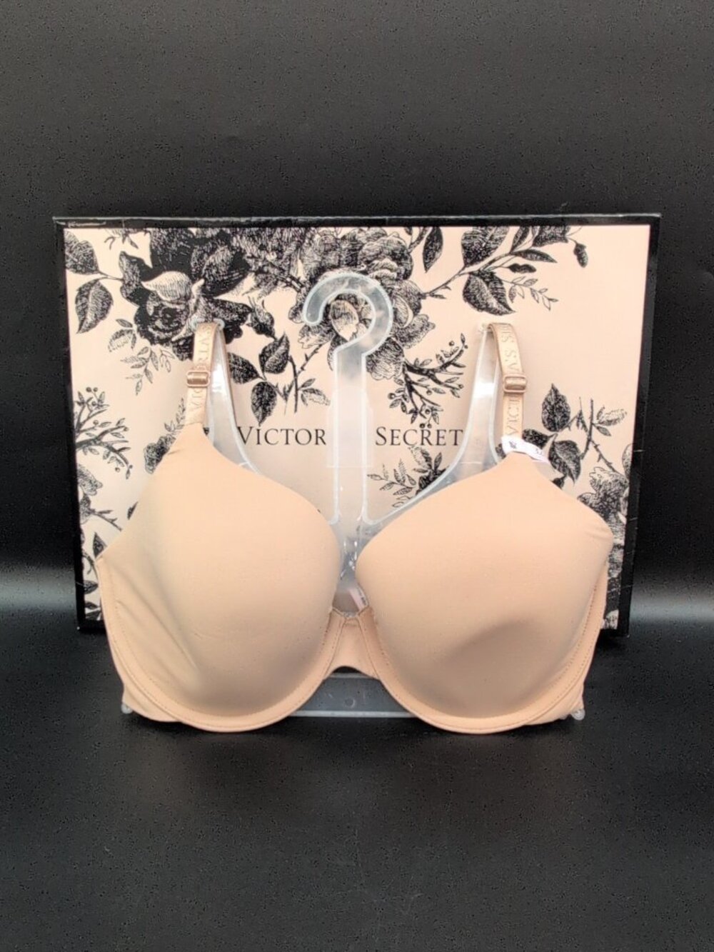 Victoria's Secret The T-Shirt Perfect Shape Full Coverage Bra 32DD Praline NWT